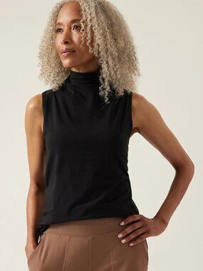 New Athleta XS Outbound Tank Xtra-Small Black